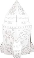 Small Foot kartonnen speelhuis raket, 105x105x169cm - thumbnail