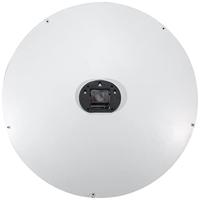 NeXtime NE-3245BR - Wandklok - Ø 58 Cm - Hout/Metaal - Donkerbruin - &apos;Roman Vintage&apos; - thumbnail