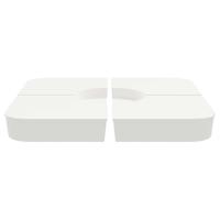 4-delige Set parasolvoeten voor kruisvoet parasol 100 kg PP - thumbnail