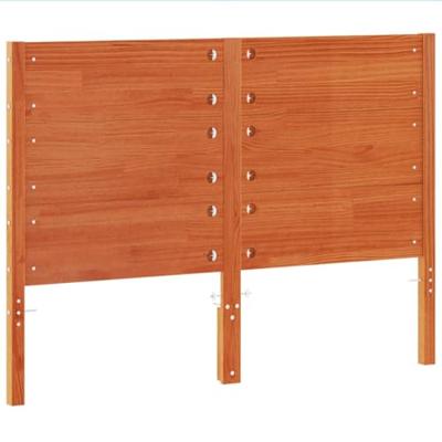 Hoofdbord 180 cm massief grenenhout wasbruin