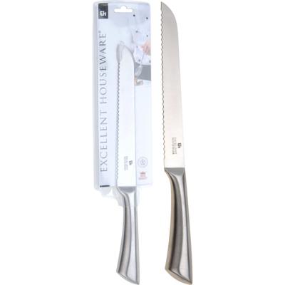 Broodmes/kartelmes RVS 33 cm - Broodmessen Broodmes/kartelmes RVS 33 cm - Broodmessen