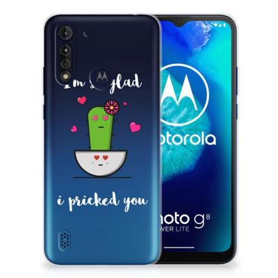 Motorola Moto G8 Power Lite Telefoonhoesje met Naam Cactus Glad Motorola Moto G8 Power Lite Telefoonhoesje met Naam Cactus Glad