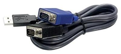 TrendNet KVM Adapter 4.5 m Zwart - thumbnail