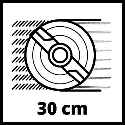 Einhell Power X-Change GE-CM 18/30 Li-Solo Accu-grasmaaier Accu Zonder accu 18 V Snijbreedte max. 30 cm - thumbnail