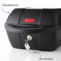 FISCHER FAHRRAD Fietsmand, achter Zwart - thumbnail