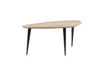 Light & Living Salontafel 'Chevano' Hout, 80 x 50cm - thumbnail