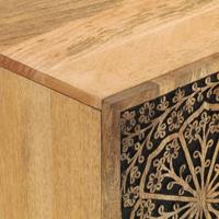 Tv-meubel 105x33x46cm massief mangohout - thumbnail