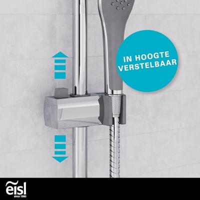 EISL doucheset easy fresh chroomkleurig - thumbnail