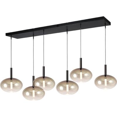 Masterlight 6L hanglamp Ø24cmLido Onion met gold-fading glas - 2861-05-02-130-25-63