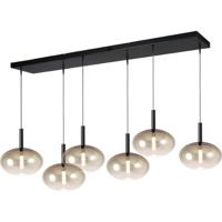 Masterlight 6L hanglamp Ø24cmLido Onion met gold-fading glas - 2861-05-02-130-25-63 - thumbnail