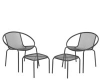 Vigo balkonset antraciet - thumbnail