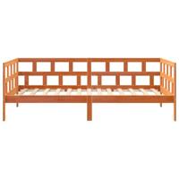 Slaapbank 80x200 cm massief grenenhout wasbruin - thumbnail