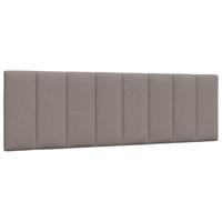 Bedframe zonder matras "Hanko" stof taupe 160x200 cm - thumbnail
