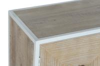 Wandtafel DKD Home Decor Wit Metaal Spar 120 x 35 x 90 cm - thumbnail