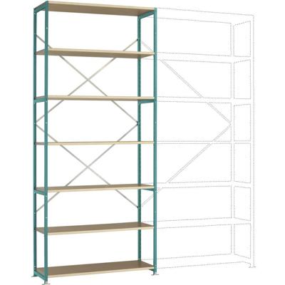 Manuflex RP1636.5021 Magazijnstelling basismodule (b x h x d) 1250 x 2000 x 800 mm Hout Manuflex RP1636.5021 Magazijnstelling basismodule (b x h x d) 1250 x 2000 x 800 mm Hout