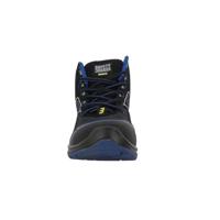 Safety Jogger Flow Mid S1P | Zwart/Blauw | Maat 45 - 5401033491790 - thumbnail