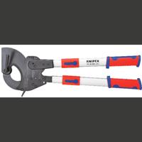 Knipex 95 32 060 95 32 060 Ratel-kabelsnijder Geschikt voor (striptechniek) Aluminium- en koperkabel, een- en meerdraads 60 mm 740 mm² - thumbnail