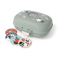 Lunchbox - MONBENTO - Luchtdichte snackbox - MB Gram Raccoon - thumbnail