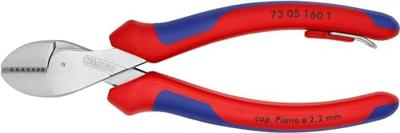 Knipex Zijsnijtang X-Cut verchr./comfort 160 mm - 73 05 160 T BK - 7305160TBK - thumbnail