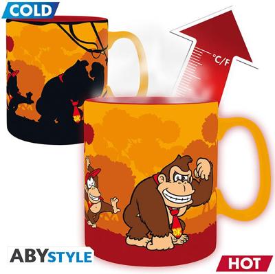 Donkey Kong Heat Mug - Donkey Kong & Diddy Kong