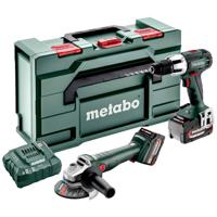 Metabo Combo set 2.4.4 | 2 machines | 18V | SB 18 LT + W18 L 9-125 QUICK | metabox 165L 685207510 - thumbnail