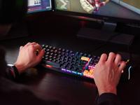 Tracer HORNET 87 toetsenbord Inclusief muis Gamen USB QWERTY Engels Zwart, Geel - thumbnail