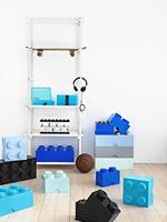 Room Copenhagen LEGO Storage Brick 8 Blauw opbergdoos - thumbnail