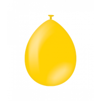 Ballonnen geel 50 stuks - thumbnail