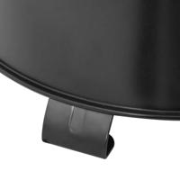 Camping houtkachel 36x26x22,5 cm metaal zwart - thumbnail