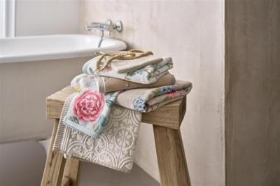 Pip Studio Pip Studio Les Fleurs White 55x100 - thumbnail