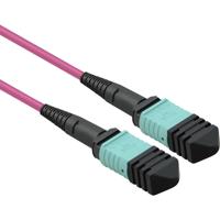 VALUE MPO Trunk Kabel 50/125µm OM4, MPO/MPO, violet, 3 m - thumbnail