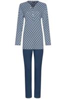 Marineblauwe pyjama Pastunette - thumbnail