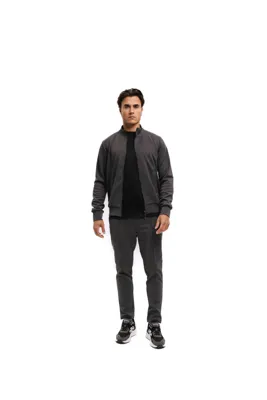 Malelions Pique Zip Trainingspak Heren Bruin - Maat M - Kleur: Bruin | Soccerfanshop