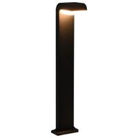 VidaXL Led-buitenlamp 9 w ovaal zwart - thumbnail