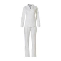 Deluxe dames pyjama satijn - Donkerblauw - Dames nachtkleding lange mouw - Satijnen pyjama - thumbnail