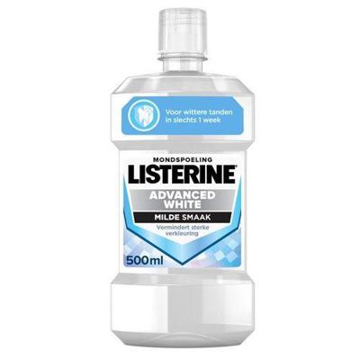 Listerine Mondwater advanced white mild 500 Milliliter