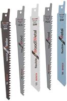 Bosch Home and Garden F016800307 Keo set van 5 zaagbladen Zaagbladlengte 150 mm 1 stuk(s) - thumbnail