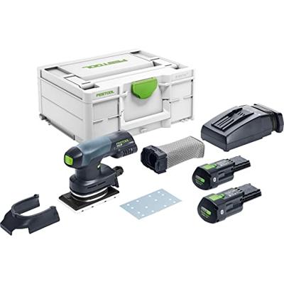 Festool RTSC 400 3,0 I-Plus 577686 Accu-vlakschuurmachine Incl. accu, Incl. lader 18 V 80 x 130 mm Festool RTSC 400 3,0 I-Plus 577686 Accu-vlakschuurmachine Incl. accu, Incl. lader 18 V 80 x 130 mm