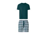 esmara Men Korte heren pyjama (Groen, S (44-46)) - thumbnail