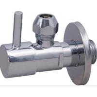 BWS Kraan Hoekstop 1/2"x10 Chroom (Inclusief Rozet) - thumbnail