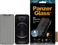 PanzerGlass Edge2Edge P2711 Screenprotector (glas) met privacyfolie Apple iPhone 12, iPhone 12 Pro 1 stuk(s) Anti-vingerafdruk, Antibacterieel, Ontspiegeld - thumbnail