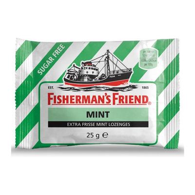 Keelpastilles fishermans friend mint suikervrij | 24 stuks