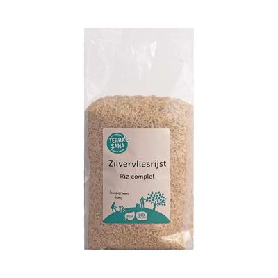 TerraSana Zilvervliesrijst lang bio 1 Kilogram