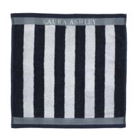 Laura Ashley Keukendoek Midnight Stripe 50x50 cm Donkerblauw - thumbnail