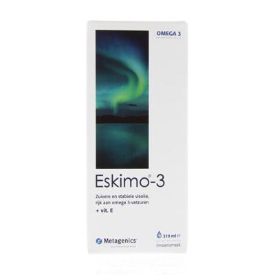 Metagenics Eskimo 3 vloeibaar limoen 210 Milliliter