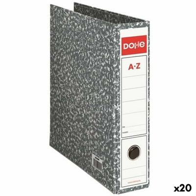 Map met hendelboog DOHE ARCHICLÁS Grijs A4 28,7 x 35 x 7,5 cm (20 Stuks)