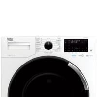 Beko WTE10744XDOS1 wasmachine Vrijstaand Voorbelading 10 kg 1400 RPM B Wit - thumbnail