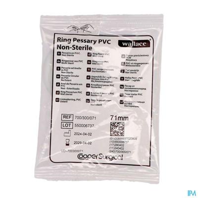 Portex Pessarium Vinyl 71mm 1