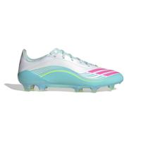 adidas F50 Messi Elite Gras Voetbalschoenen (FG) Wit Turquoise Roze - thumbnail