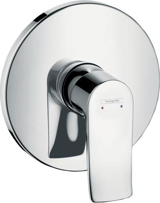 Hansgrohe Metris ééngreeps douchemengkraan afbouwdeel rond, chroom Hansgrohe Metris ééngreeps douchemengkraan afbouwdeel rond, chroom